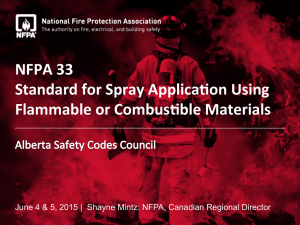 Spray Area - Safety Codes Council