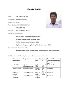 Tarun Dutta, Ph.D.