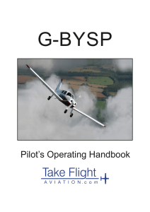 G-BYSP POH - Take Flight Aviation