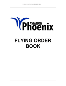 flying order book - Phoenix Aviation