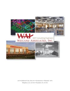 WAI - General Brochure - Weigand Associates, Inc.