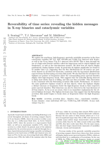 Reversibility of time series: revealing the hidden messages in X