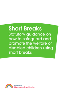Short Breaks for Disabled Children