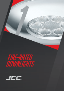 Fire rated downlights