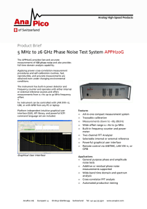 5 MHz to 26 GHz Phase Noise Test System APPH20G