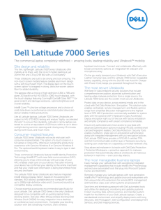 Dell Latitude 7000 Series