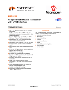 USB3250 Data Sheet