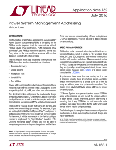 AN152 – Power System Management Addressing