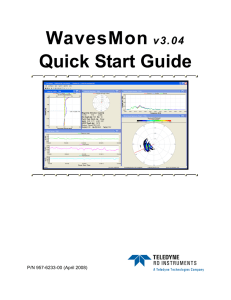 WavesMon Quick Start Guide