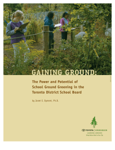 Gaining Ground, The Power and Potential of School