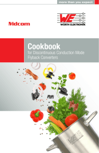 Cookbook - Würth Elektronik