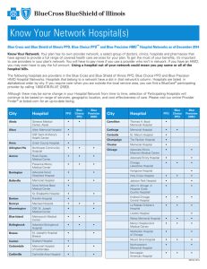 Know Your Network Hospital(s ) - BCBSIL