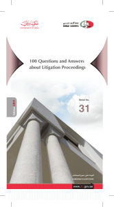 100 Questions and Answers about Litigation