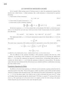 2.5 continuum mechanics (fluids)