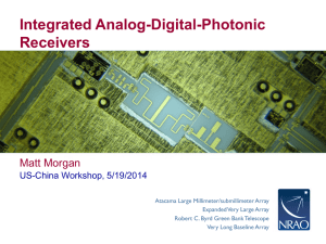 Integrated Analog-Digital-Photonic Receivers
