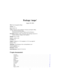 Package `maps`