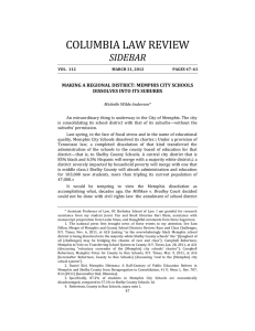 columbia law review - Stanford Law School