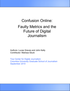 Confusion Online: Faulty Metrics and the Future of Digital Journalism
