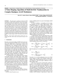 A Noise-Shaping Algorithm of Multi