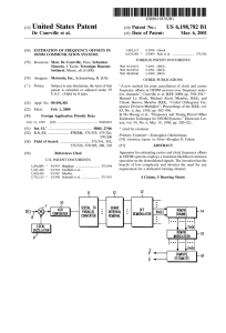 Estimation of frequency offsets in OFDM communication systems