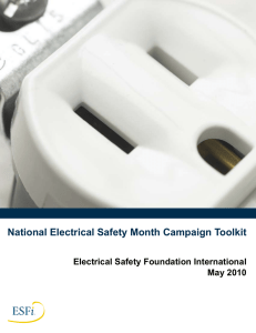 National Electrical Safety Month Campaign Toolkit