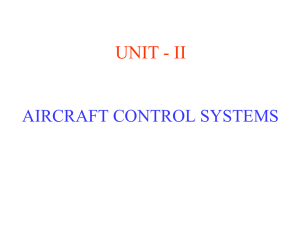 AIRCRAFT CONTROL SYSTEMS