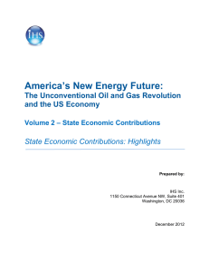 America`s New Energy Future - Institute for 21st Century Energy