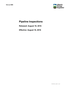 Manual 005: Pipeline Inspection Manual