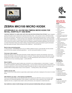 MK3100 Spec Sheet