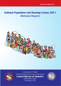 National Report - Central Bureau of Statistics