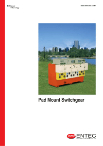 Pad mount switchgear_Load break switch