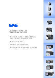 Load Breaker Switch Catalog