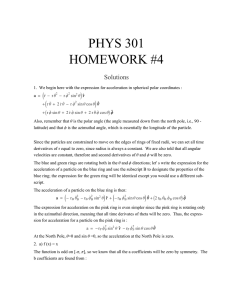 HW #4 Solutions