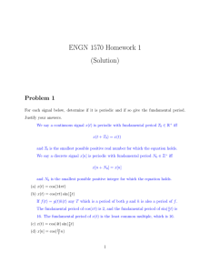 ENGN 1570 Homework 1 (Solution)
