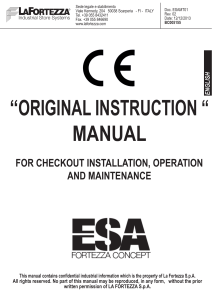 “original instruction “ manual