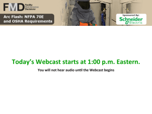 Today`s Webcast starts at 1:00 p.m. Eastern.