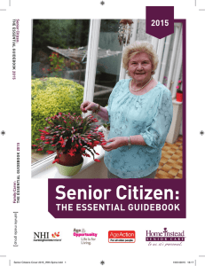 Senior Citizen Guidebook 2015