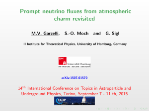 Prompt neutrino fluxes from atmospheric charm