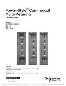 POWER-STYLE Multi-Metering Lever Bypass