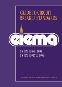 guide to circuit breaker standards