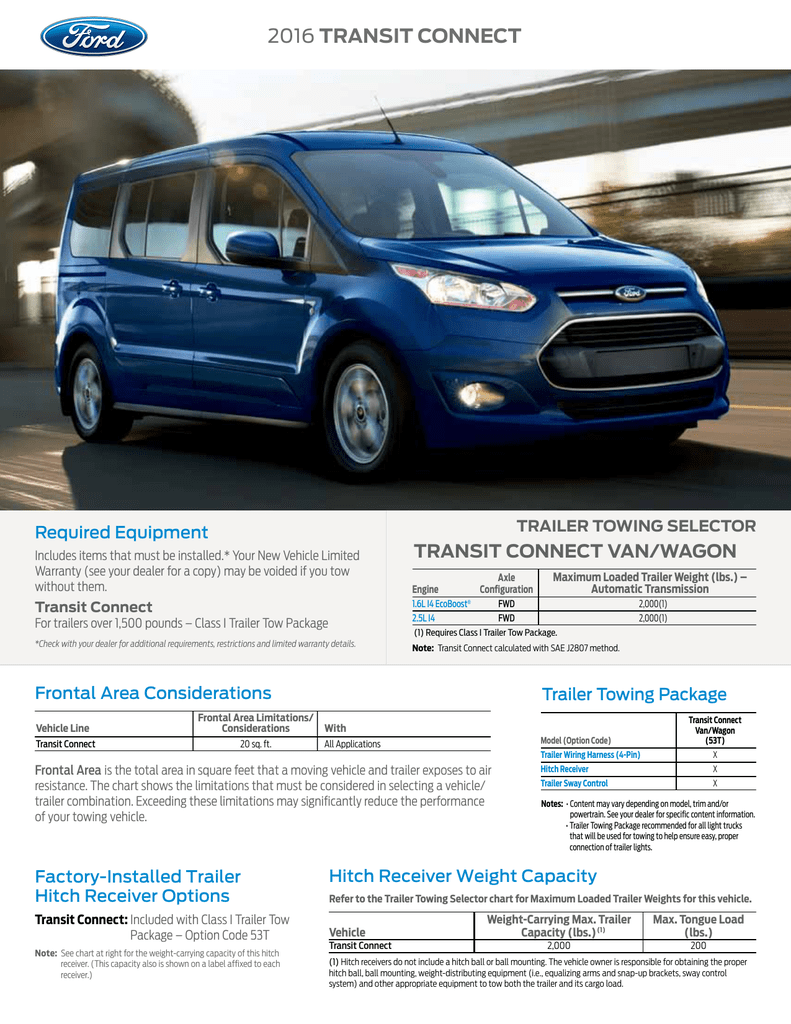 Ford Transit Towing Capacity - Greatest Ford