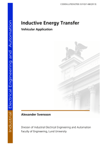 Inductive Energy Transfer - IEA