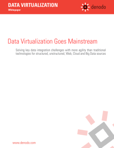 Data Virtualization Goes Mainstream