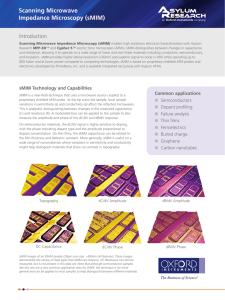 Scanning Microwave Impedance Microscopy for Asylum Research