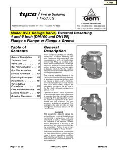 dimensional specifications for selection of flange