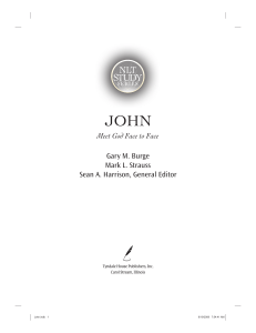 NLT Study Series: John