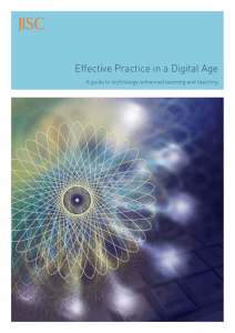 Effective Practice in a Digital Age - University of Salford Institutional