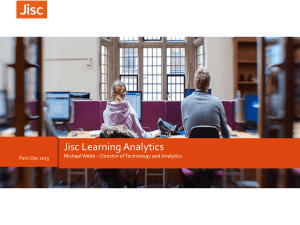 Jisc Learning Analytics