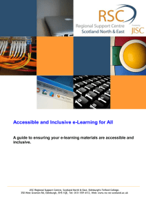 A guide to ensuring your e-learning materials are
