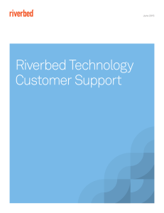 Riverbed Customer Support Welcome Guide